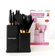 19-piece silicone kitchenware set