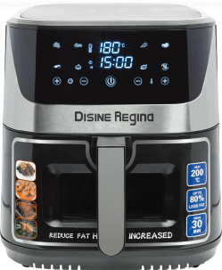 12L Air Fryer (LCD touch screen + Visual Window)