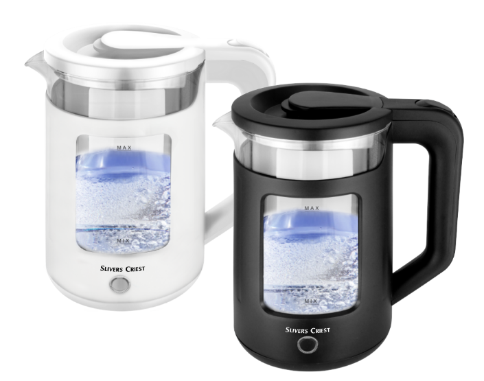 Blue Light Glass Kettle (2.0L)